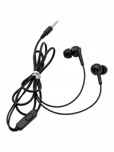 Орбита OT-ERG62 Черные наушники-гарнитура (3.5мм)